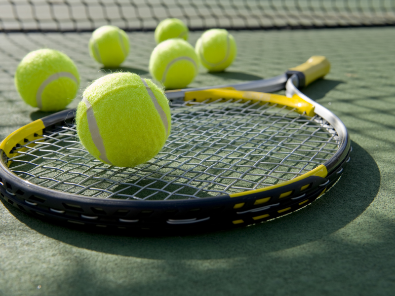 League Pic - Racket and Balls